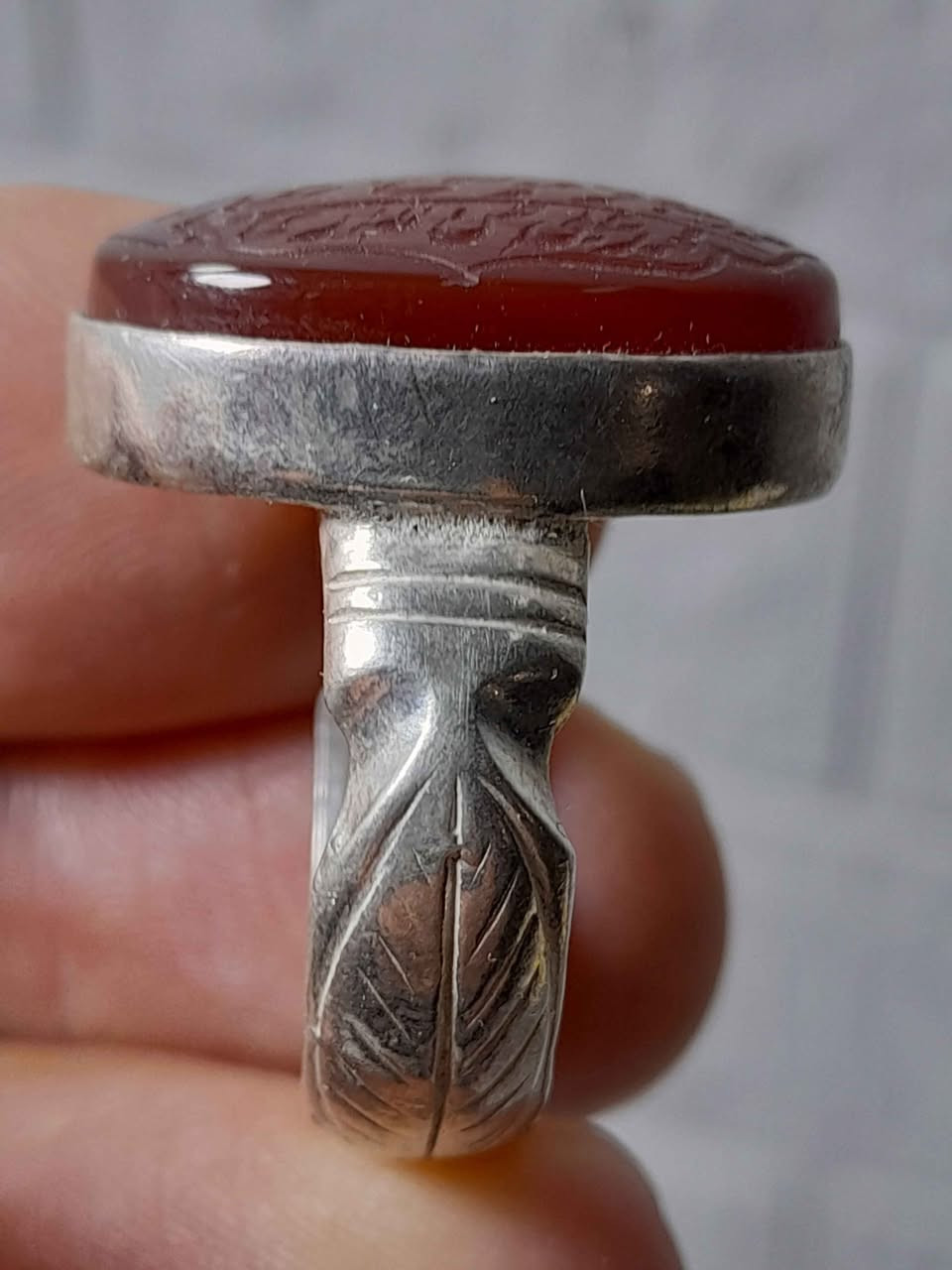 ‎خاتم فضه 925 بحجر عقيق يماني مخطوط قديم صياغه يدويه عراقيه جميله السعر70 وتصيل 5‎ حلة, بابل


**إذا كنت صاحب هذا الإعلان وتريد حذفه لأي سبب، رجاءا أرسل رسالة إلى الدعم الفني**