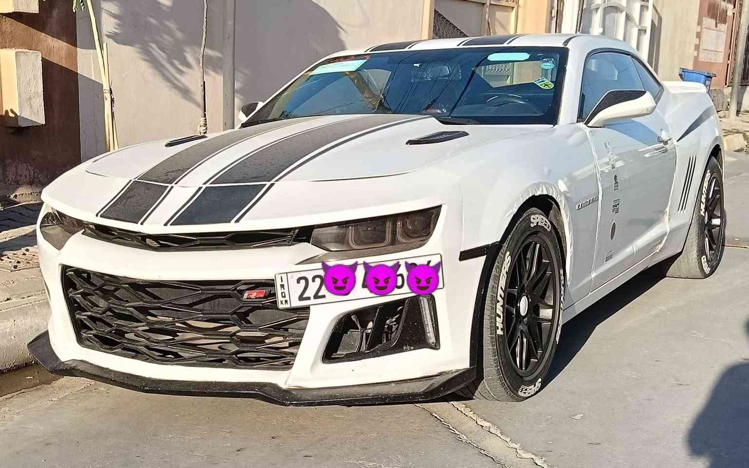 الوحش المريكي كمارو 2015
  خير من الله
6سلندر مرغوب RS
كير مكينه حاوية امريكي صفر جديد
رقم اربيل 
كشنات جلد كهرباء
3 قطع صبغ 
شواصي شرط
داخل سيارة شرط
شاشه
كامره خلفي
سيارة كلش حلو مابيها صرف
سنوية 2027 ينتهي 

سعر 105 و مجال. 
*********** خابر او واتساب موجود كركوك, العراق
