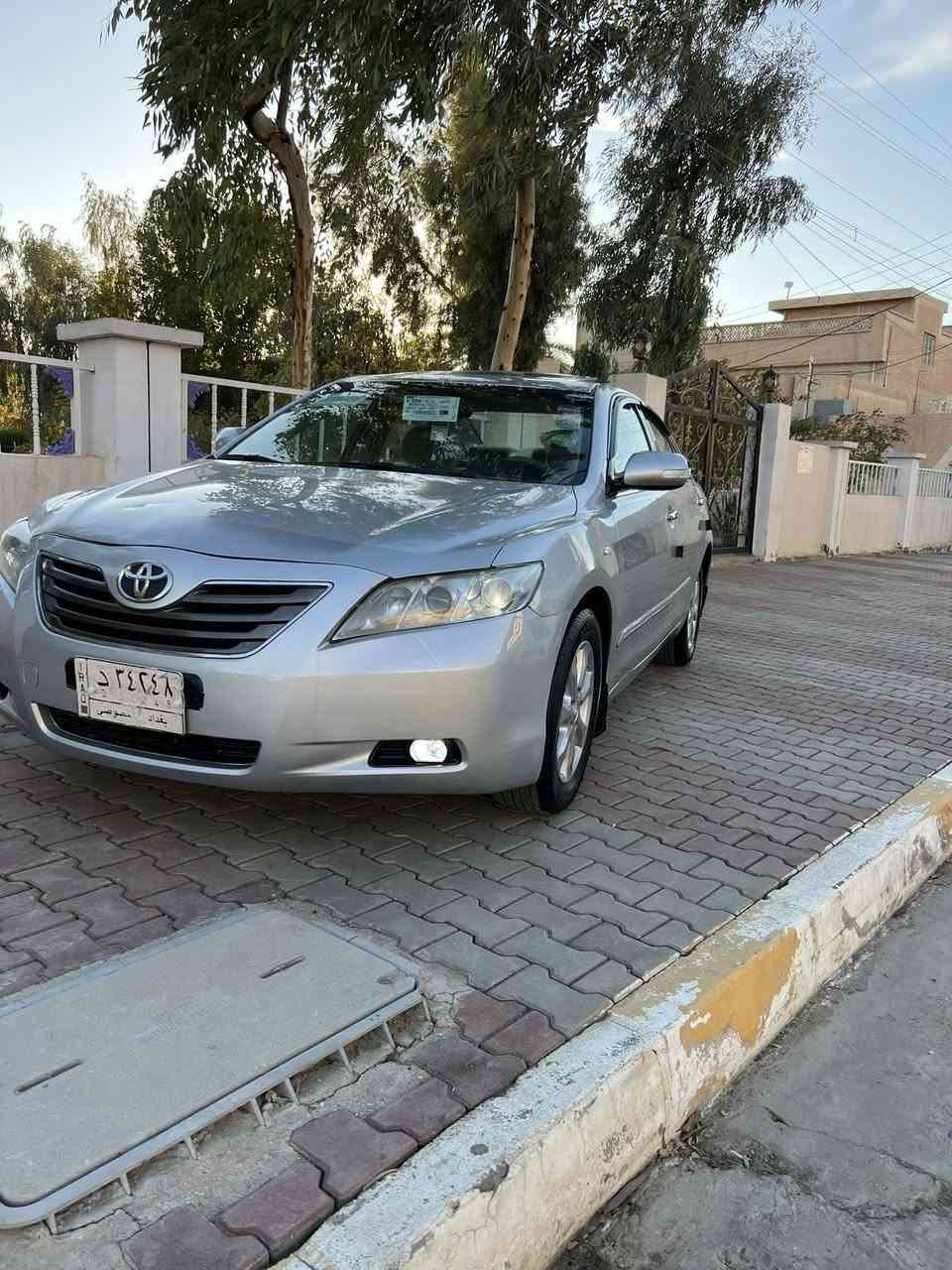 السلام عليكم من رخصت الادمن كامري ٢٠٠٨ خليجي فول مواصفات جاهزه السياره من كلشي كير محرك صدر تبريد تخم تاير كله جديده سنويه لغاية ٢٠٢٨ رقم بغداد تحويل مباشر السياره بيه صبغ جهت اليمنه اثر جراد فقط اي ضربه مابيه السعر ١٠٥ بيه مجال موقع السياره الانبار قضاء هيت للاستفسار اتصل ع رقم بي واتس ‭٠٧٨٣ ٠٥٧ ٥٧٩٧‬
