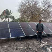 قضاء الدجيل • طاقة شمسية • بطارية ١٠سنين