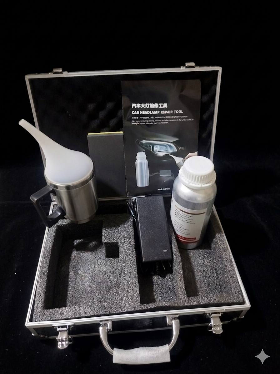 جهاز لإزالة الاصفرار في مازدات  مع كامل ملحقاتها مع بطل كامل مادة السحريه.... يوجد توصيل جميع محافظات بسعر 55000 توصيل علينا ***********
