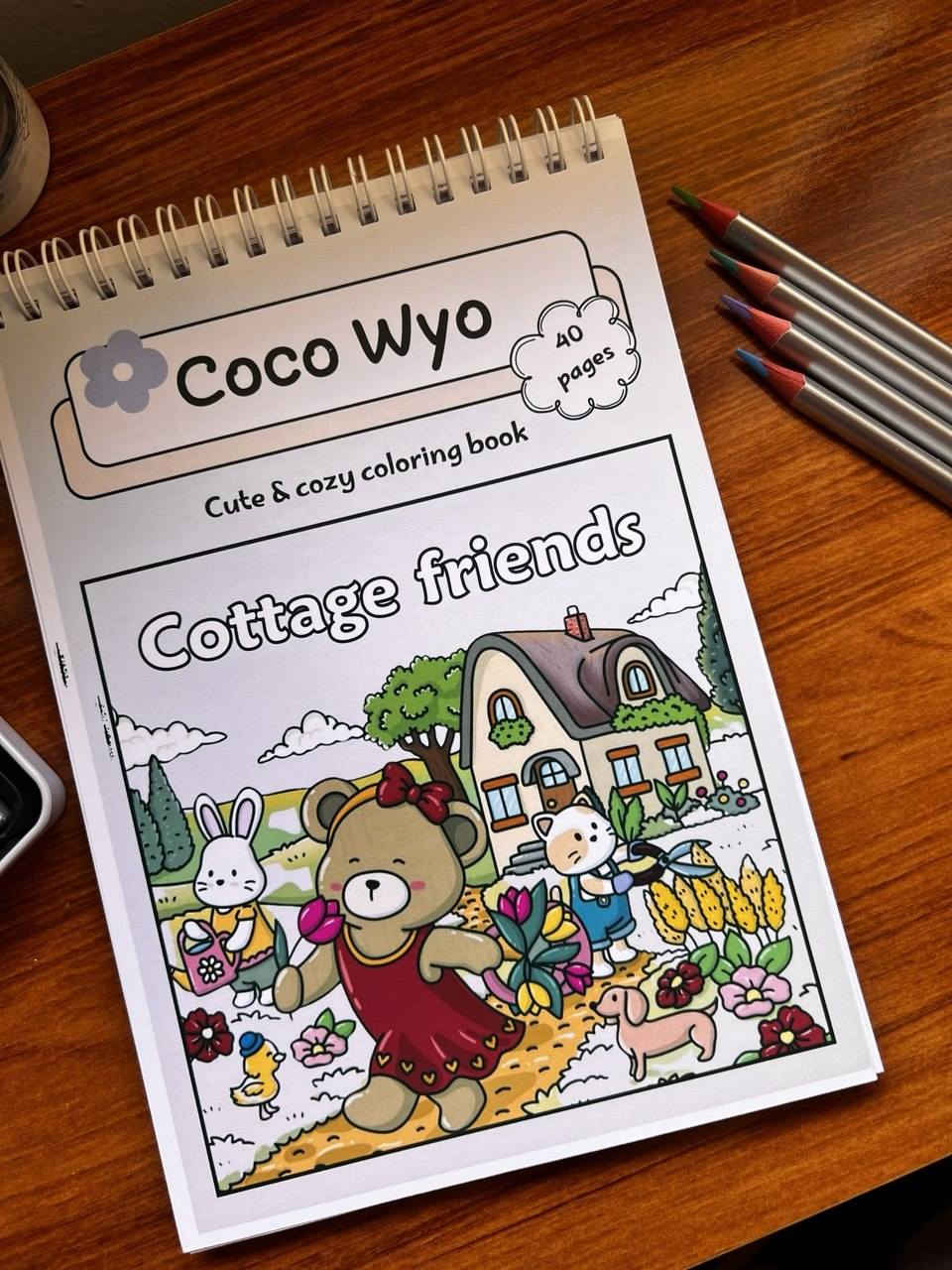 دفاتر التلوين
مو بس تلوين… متعة بكل صفحة! جربها بنفسك 🎨"
تتوفر ألوان الماركر 🖌️

سعر الدفتر ٣٥٠٠ آلاف 
يوجد توصيل داخل بسمايا ١٠٠٠ دينار

#تلوين #كتب_تلوين #دفاتر_تلوين #عالم_الألوان #إبداع #هوايات #فن #استرخاء #تلوين_للكبار #تلوين_للأطفال


**إذا كنت صاحب هذا الإعلان وتريد حذفه لأي سبب، رجاءا أرسل رسالة إلى الدعم الفني**