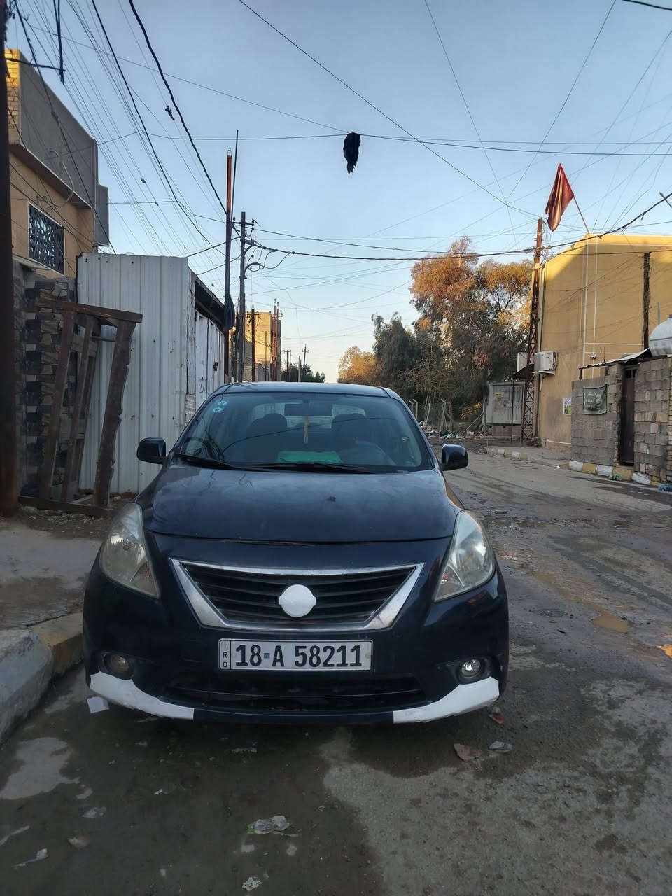 نيسان فيرسا 2012
سياره جاهزه
حادثه بصيط ناشر صورته
مكاني بغداد العبيدي
***********
