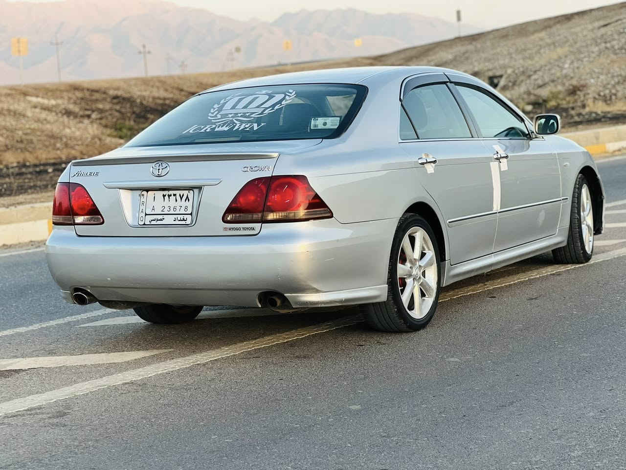 شاهینە سپۆرت 
(مووس)
 مۆدێل ٢٠٠٧
گێڕ گەورەی مەكینە بچوك 
بۆیاخی عێراق وئەورەپایشی نییە 
تەحدید سورعە 
شاشەو كامێرا
جڵدی دوبەی
تایەی تازەیە 
ڕۆنی تازەیە 
بەنسی تازەیە 
پێشو دوای كراوە بە تۆمس 
ویلی دنگەی ئیستیل 
سەیارەكە هی ماڵی خۆمە هیچ مەسروفی نییە
سیعری٦٤ گەڵاو مەجال 
شوێن. سەیدسادق 
ژ.م:***********
***********
