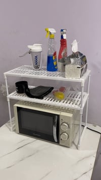 الاستخدامات  تنظيم أدوات المطبخ مثل الأطباق، الأكواب، علب البهارات، وص...