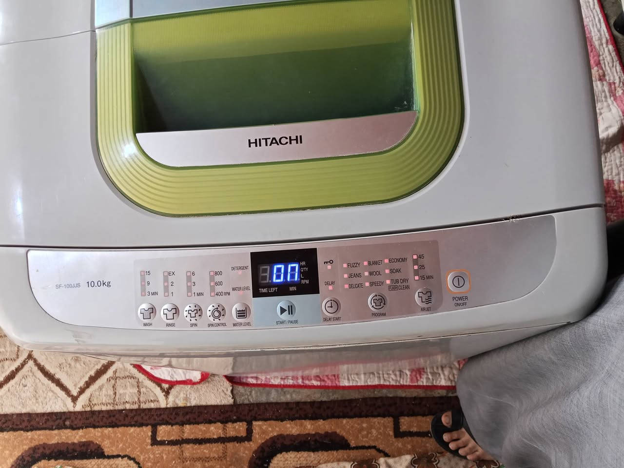 السلام عليكم غساله أوتوماتيك نوعيتها @هيتاشي@ نوعيه جدا راقيه غساله شرط مامصلحه وبعدها بلاديه وكلشي شغال بيها غسل وتجفيف وكثير شغلات بيها غساله نظيفه ومرتبه السعر المطلوب 200 الف وبيها مجال مكان تكريت قريه البعبيد *********** //***********اتصل ودلل
