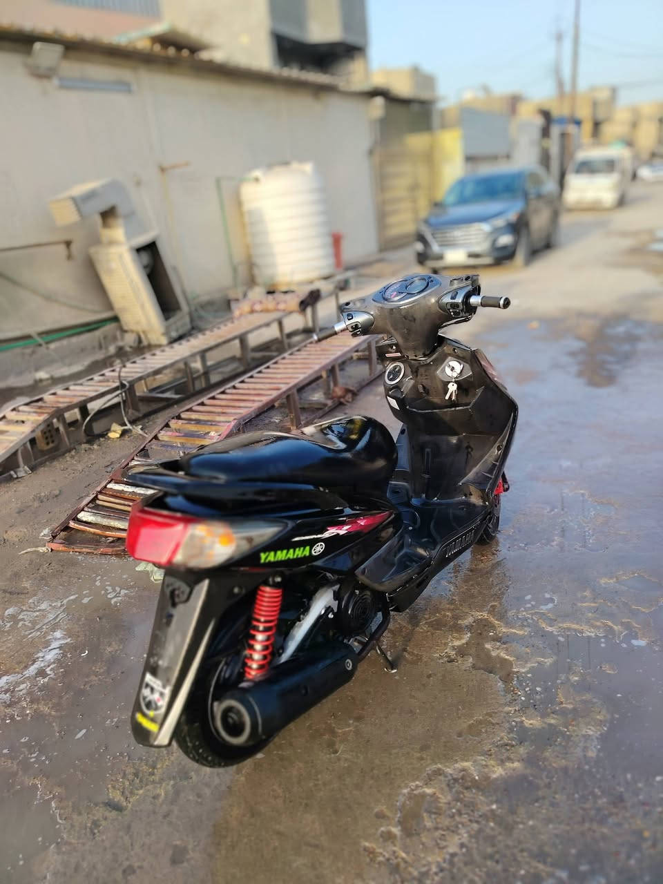 سكنس دراجه نضيفه كلش وكلها بلادي  ما مبدل بيها اي شي بحاله الرمبه كفرات بلادي مختصر جيب وياك 16 فيتر وتعال مكاني بلديات سعرها 750 وبيها مجال  لشراي  ***********
