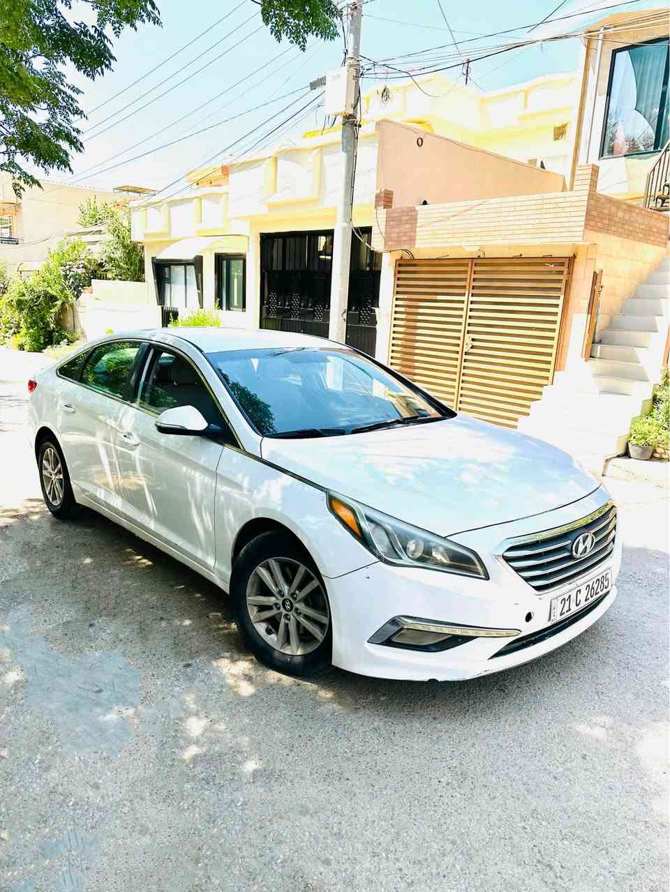 هوندا - سوناتا - ٢٠١٦ 
وارد امریکي
فقد تبدل بونید للتجاری
حادثها بنيد و جاملغ فقط، لا شاصي ولا دواخل
مكينة 2400 GDI
لون ابیض ثلجي
کشن سلفر
مثال من الجمال
🧊 تبريد ثلج
🔧 محرك وكير مكفولين
صدر أمامي وخلفي جديد
🛞 ويل كب 4 ويل
📅 سنوية جديدة لـ 2027/
السعر/ 105$ و بها مجال
الموقع/ السلیمانیة - حي معلمین
***********
***********
*********** السليمانية, العراق
