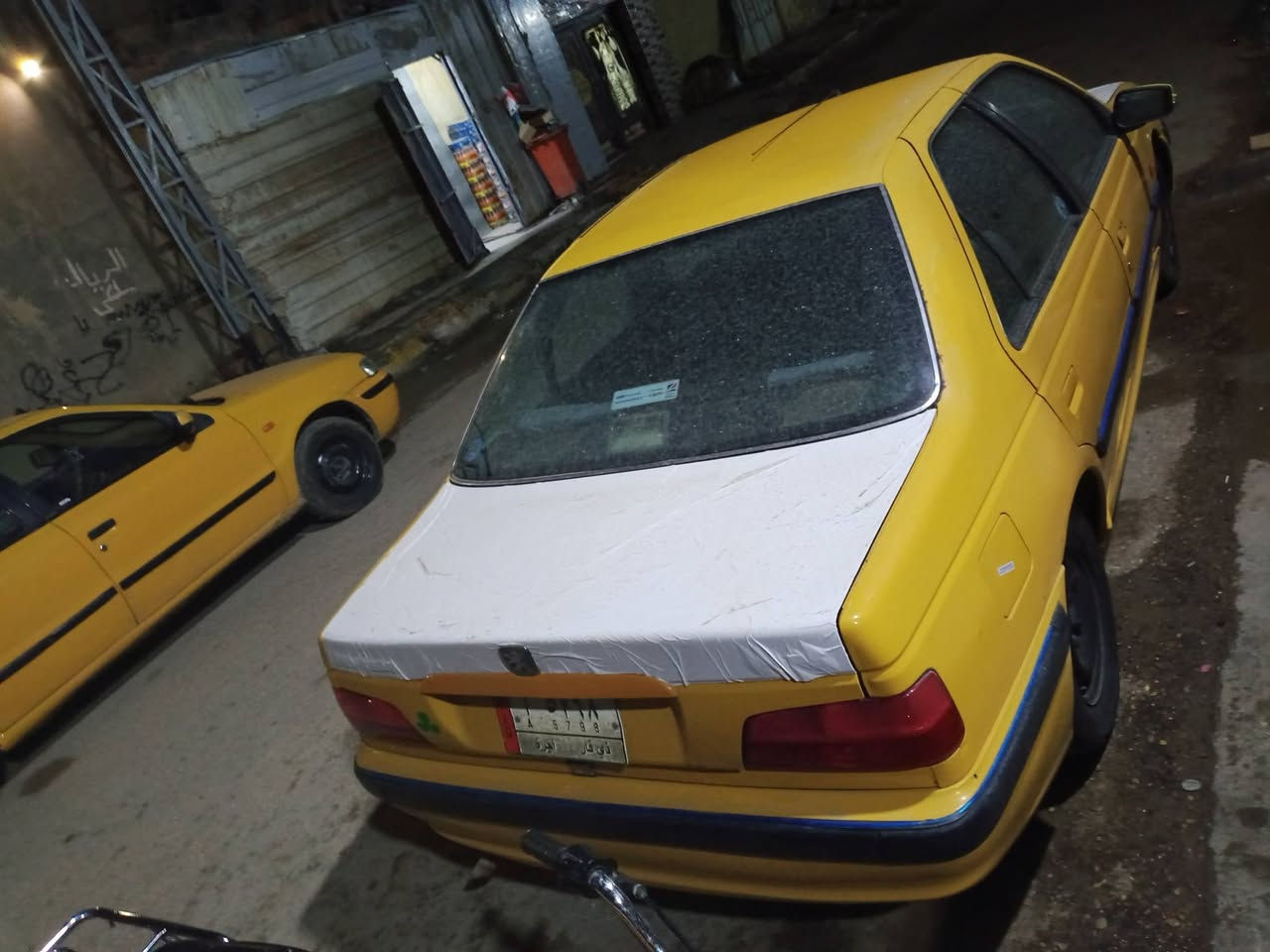 سلام عليكم سياره بيجو بارص 12 نظيفه كامله مكفولة من الضربه مكان ناصريه مركز.        الرقم ***********.    السعر 28. وبيه مجال.  كامله كبل الشارع
