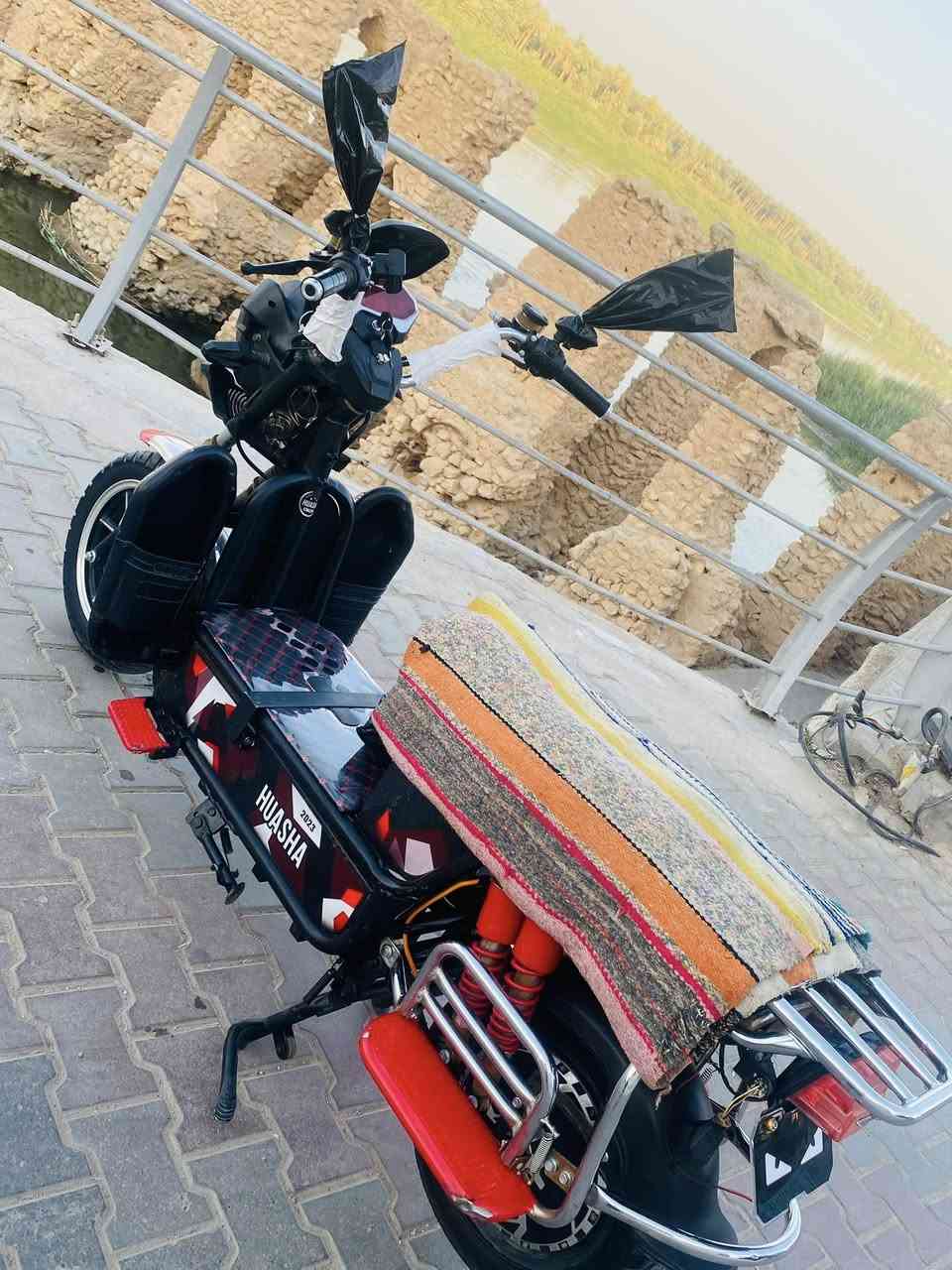 البيع ماطور شحن هيوشه موديل 2023 خمسه باتري بطاريات فول والك الفحص السعر 375 وبي مجال رقم ***********
