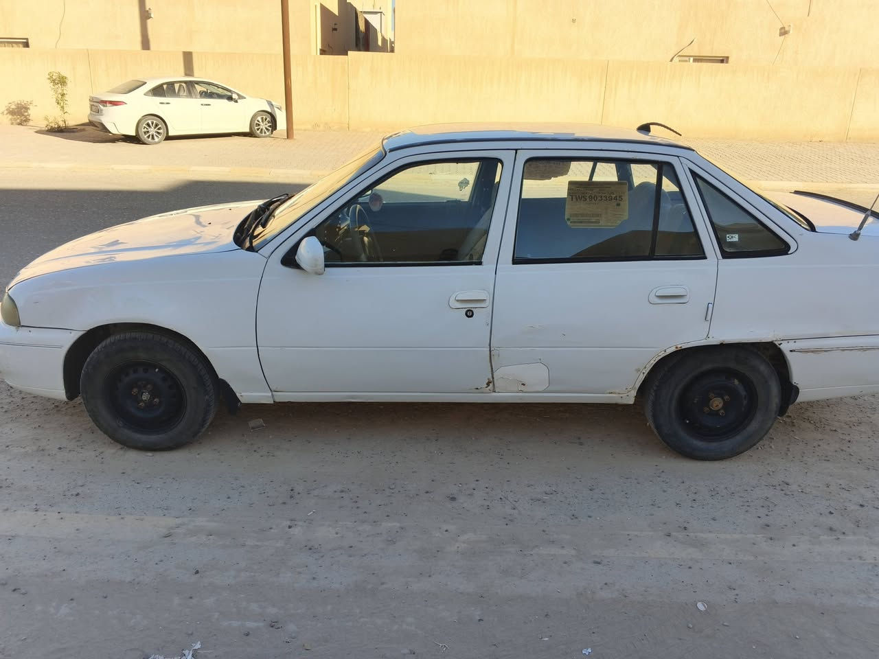 السلام عليكم...دايو سلو موديل 95 كير ومحرك شرط صدر تخم تاير جديد مسجل شغال كهربائيات لايتات عالي ناصي اشاير باتري جديد تبريد ثلج❄️ شرط منظومة جديدة كمبريسر كصة وفريز جديد تدفئة شغالة راديتر جديدة قايش تايم كيس جديد فيت بم جديد سيارة متعوب عليها رقم بغداد مشروع وطني سنويه 28 تنتهي شرط التحويل السعر 30 وبيها مجال الشراي يتواصل على هذا الرقم *********** مكاني تكريت
