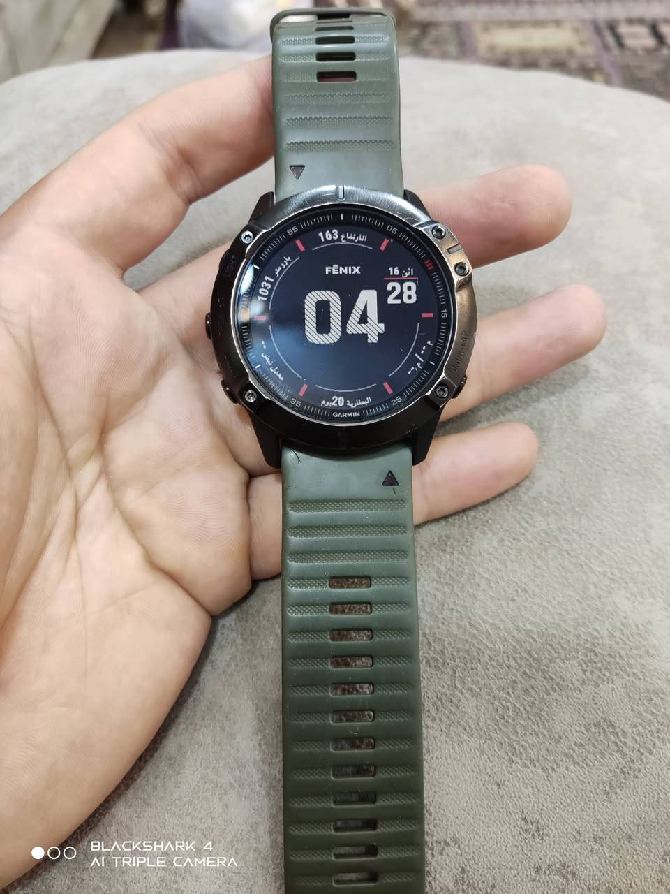 garmin fenix 6x pro
نضافة 90 بلميه 
حجم 51 mm 
شحن 21 يوم 
كيبل شحن أصلي 
تدعم خرائط العراق السعر 350 قفل 
للاستفسار خاص


**إذا كنت صاحب هذا الإعلان وتريد حذفه لأي سبب، رجاءا أرسل رسالة إلى الدعم الفني**