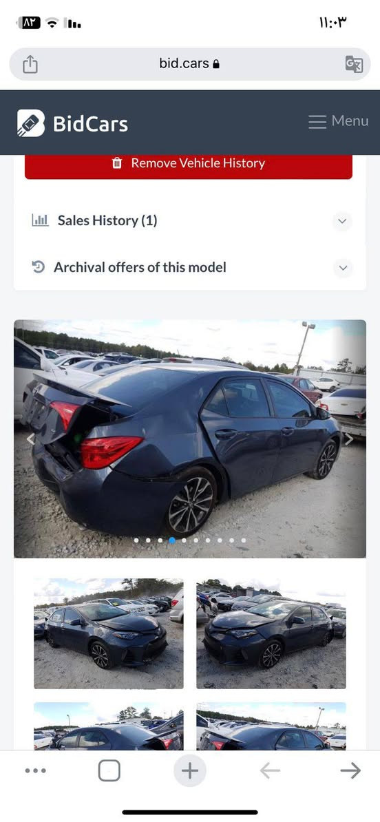 السلام عليكم كورلا se موديل 19 بدون ايرباك بجم كبس حجر رادار موجودات ماشيه 200 الضرر موجود بلمنشور *********** رقم صاحبها اي استفسار خابر السعر 150 وبيها مجال للطيبين
