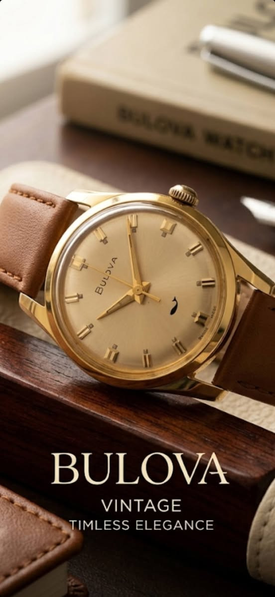 تحية طيبة 
#Bulova_Vintage_1969 
#بولوفا
إنتاج سويسري 
(SWISS MADE)
ماكنة ميكانيك تعبئة يدوية نصب تكويك عيار BLC 11 
17 Jewels حجر إنتاج نهاية الستينات
الساعة طلاء ذهب ذات طابع كلاسيكي بهيكل
من الفولاذ المقاوم للصدأ 
القطر 35 ملم الأبعاد 42 ملم
ويرمز النقش الشوكة الرنانة الشهير على غطاء 
الساعة الخلفي  التاريخي للعلامة التجارية الشهيرة
النظافة ممتازة جدا جدا .
خدمة توصيل متوفرة لكل مكان
التواصل خاص لطفا .


**إذا كنت صاحب هذا الإعلان وتريد حذفه لأي سبب، رجاءا أرسل رسالة إلى الدعم الفني**