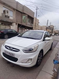 اكسنت خليجي ٢٠١٤ بسمي بغداد ماشية ٨٨ محرك ١٦٠٠ دوش محرك وكير بحالة ممت...