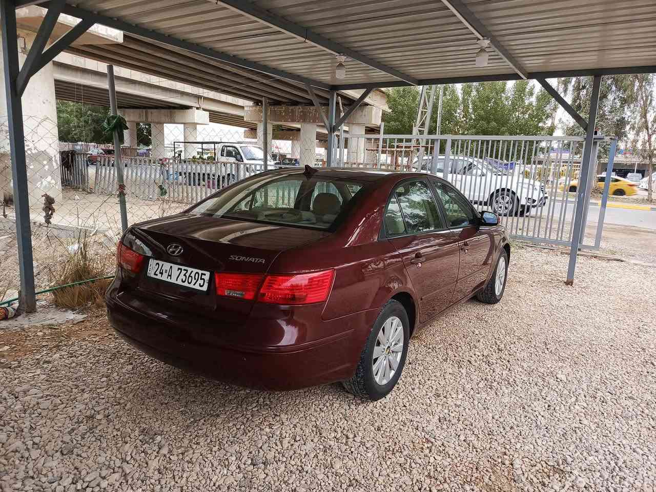 سوناتا ٢٠٠٩ وارد امريكي اللون ماروني كفاله المكان محافظة كربلاء طويريج ***********
