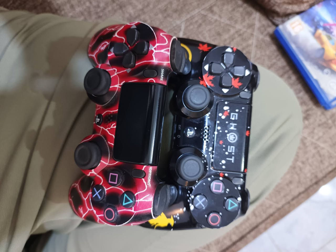 بلي فور برو  امريكي
 كامل ملحقات
يدات 2 تجاري
4 اقراص النخبه
القرص الاول GTA 5
القرص الثاني Call of duty black ops iii
القرص الثالث Call of duty Modern Warfare
القرص الرابع ممتأكد يشتغل او لا ممجربه هوا Need for Speed Heat (NFS Heat) 
مع سماعه Gaming Headset من شركه Wesdar Chiropter من سلسله موديلات Chiropter GH. 
تجي تفحصه بالبيت مالتي وتشغله وتجيكه اذا بيه اي شي ف انطيه الك ببلاش واني اكون ممنونك
وكل هذا سعره ب 275 الف ومكاني بغداد دورة 
 *********** 
بيه مجال حك جيه
