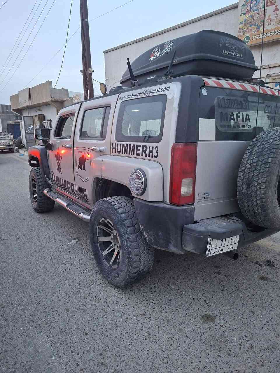 همر H3 للبيع رقم بغداد تحويل مباشر 
محرك اشتريته مال گصه شرط ماممدوده عليه سبانه مال گصه  حاطه بالصندوك بعد ماشديته لان  صار دوامي 
گير مكفول 
بس يعوزه صدر 
السعر  85  المكان الانبار 
***********
