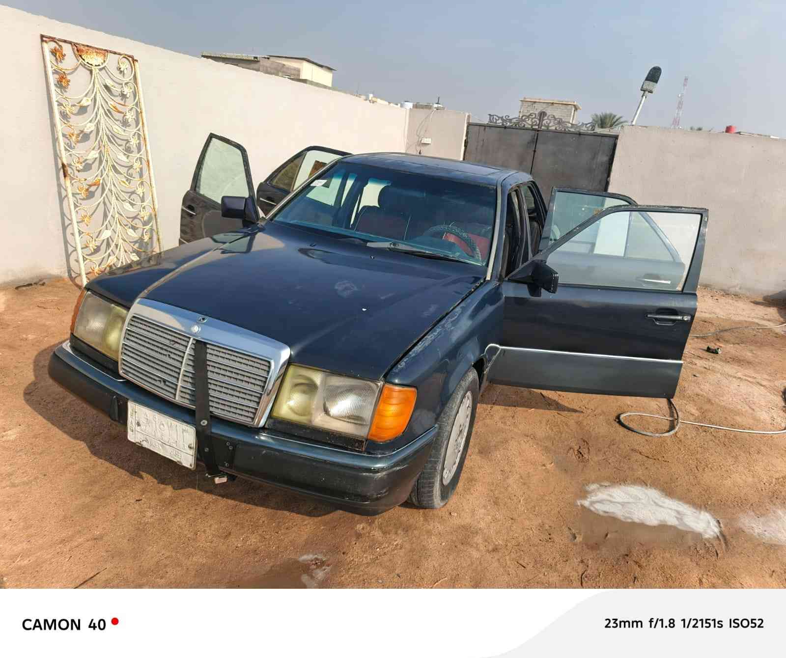 مارسدس مديل1990 حدادية نص عمر تبريد شغال مصبوغة صبغ عام مكينة 2500
السعر 33 وبي مجال حك الجية بس 
***********
