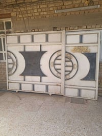 باب سلايت • حديد • تحتاج صبغ
