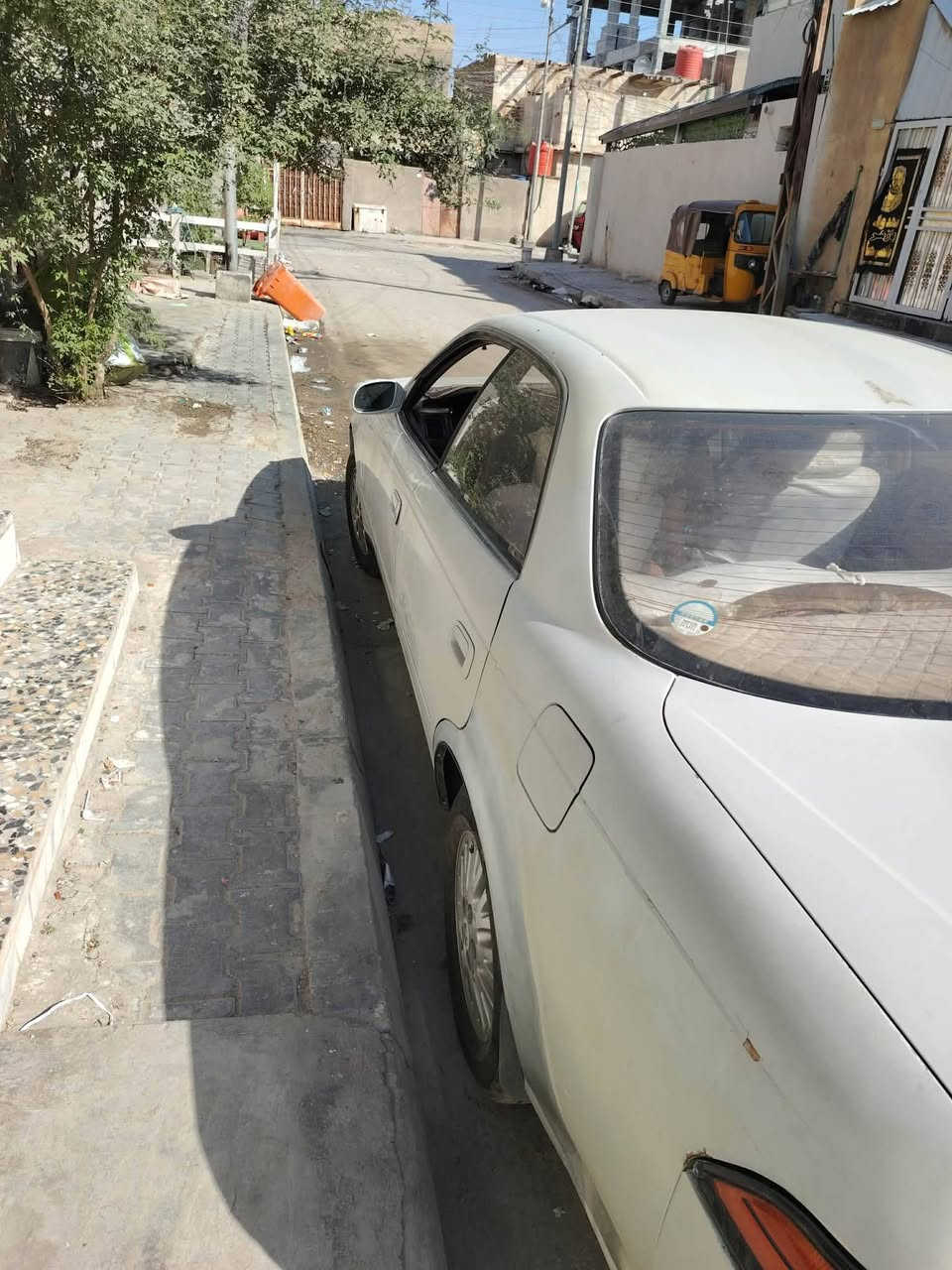 مارك نفخ 93 سياره مال جناي كفاله من الكص والنقل مكينه كير ونجي تبريد حداده تخم تاير  سنويه لل 30 رقم بصره إنكليزي بسمي شرط تحويل سعرها68 وبيه مجال ‏‪***********‬ بصره  حي الحسين
