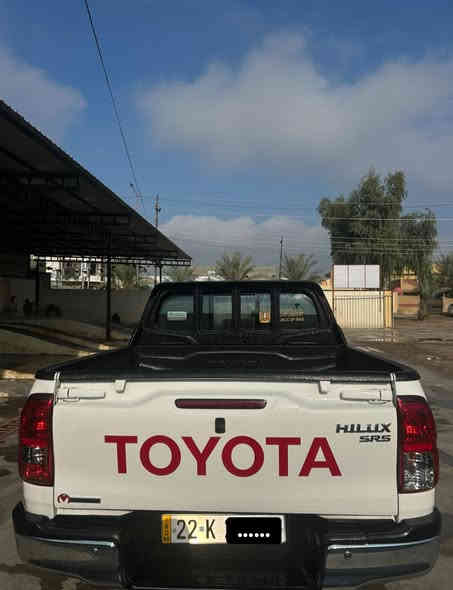 السلام عليكم
للبيع هايلكس فول مواصفات 
كفاله عامه ماشيه 15,400
سعر 318$. تفاصيل اكثر 
تواصل مع الرقم التالي ***********
مكاني صلاح الدين الدجيل
