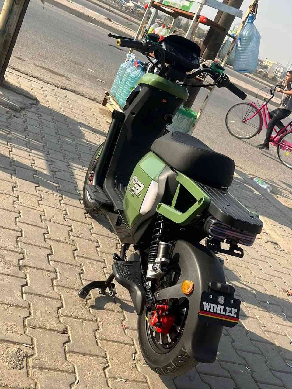 بايسكل شحن لبيع
سعر 600بي مجال 
نوعيه F3
5بطاريات دبل 
موديل 2025
نضافت 90 %
بايسكل أخو جديد 
عند نضام بك 
لايت كدام شغال ناصي عالي 
اشاير شغال 
نشرات شغال 
بلوتوث شغال 
رقم ***********
مكان كركوك دوميز
