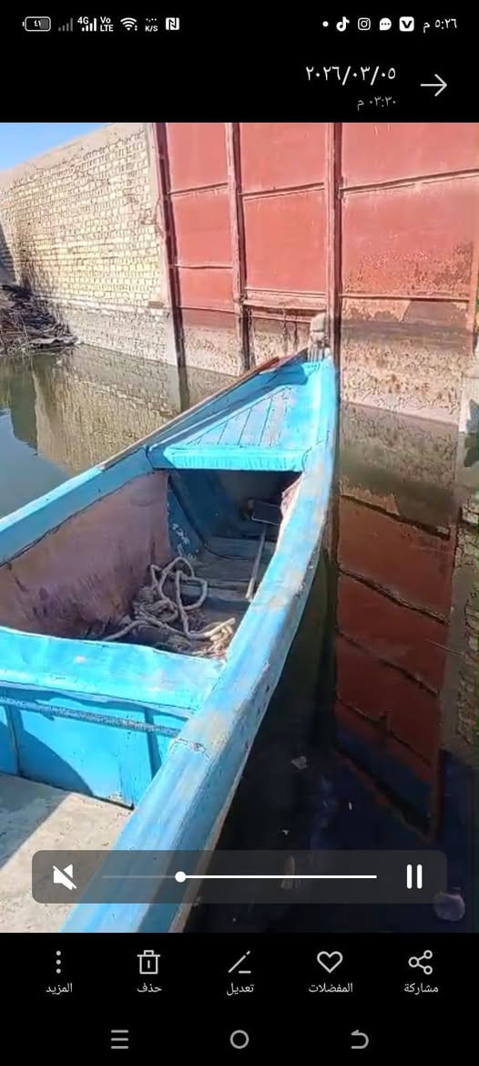 بلم ١٦ذراع ولعرض متر ٢٥ بلم فافون قوي البرطاني للبيع ماكنه شط العرب التنومه سعر ٣٥٠   ***********
