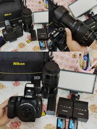 كانون D70 • عدسة 18-135 • كارت 32جيجا