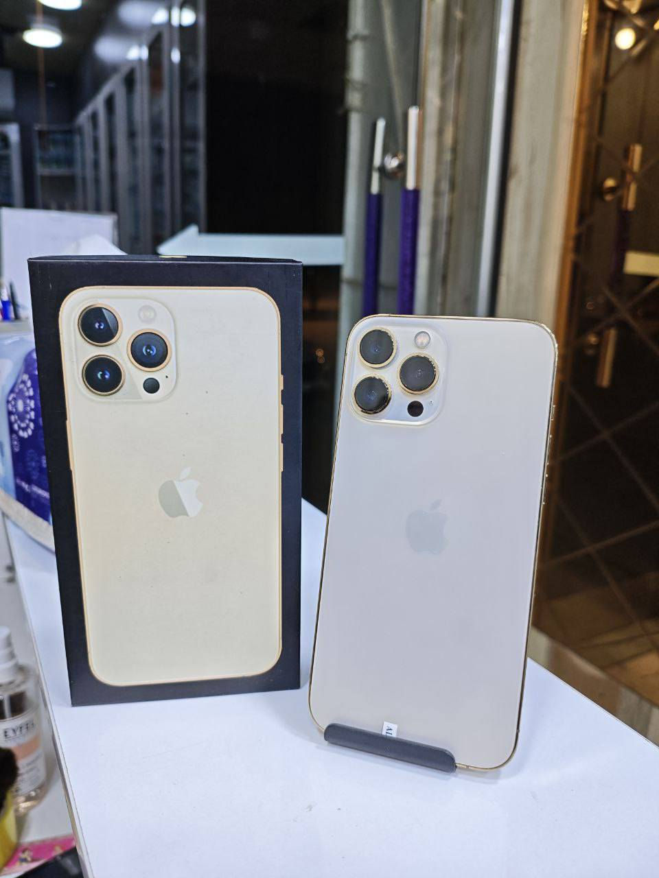 يعلن تطوير فون للهواتف الذكيه  عن وصول وجبه جديد من اجهزه
 ايفونات المستخدمه (ايفون 13 برو ماكس+ايفون 14برو ماكس)
اجهزه نظافه فول ومكفول كفالة عامه 

الضمان:
1-افحص داخل المحل 
2-ضمان فحص لمده يوم كامل بعد الشراء (اذا الجهاز مفتوح أو مبدل بيه اي شي يرجع الجهاز)
ويتوفر لدينا نظام التقسيط المريح
 
زورونا لموقعنا  واسط /النعمانيه شارع ابو مهدي المهندس قرب اصايل حلب
 للاستفسار اكثر مراسله الصفحه او الاتصال على الارقام التالية 
*********** واتساب 
***********
