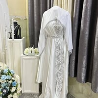 قفطان عقدي • قياس ٤٠ • شال هدية