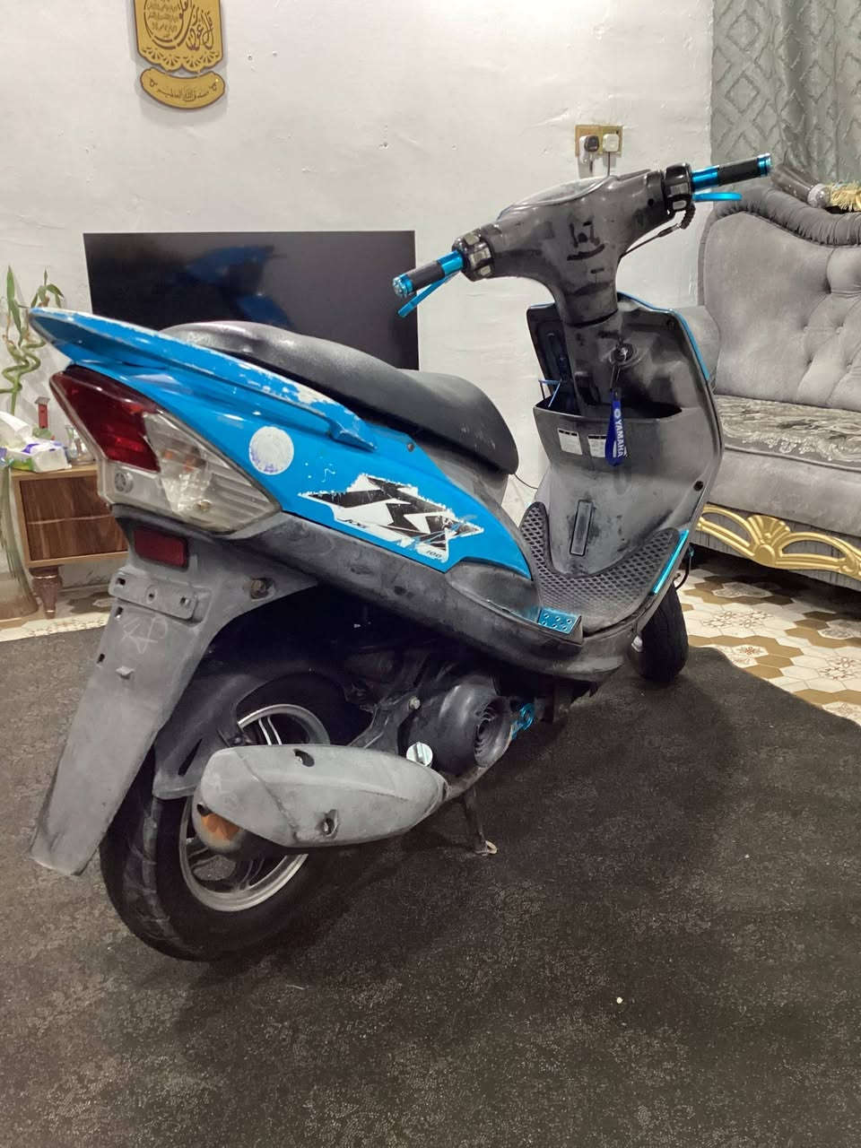 للبيع لون سمائي رمبة الدراجة حتة الويل ولتزويد اجة وياهة اصلي ومكفولة كفالة عامة ***********
