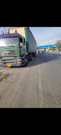 مان 2003 مكفوله طخم تاير جديد راس وعربانه مربوطه حافضه استفسار 0770561...