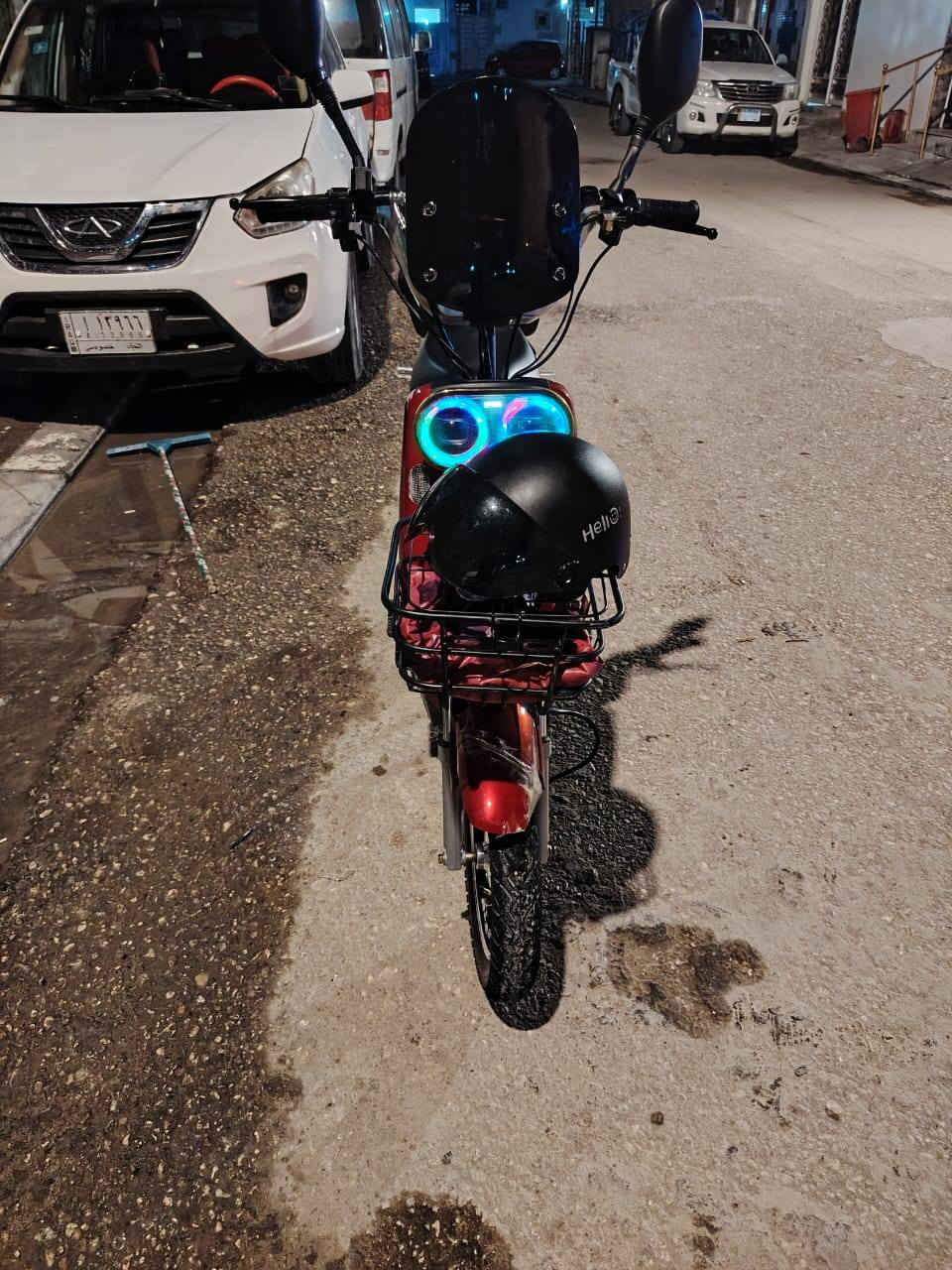 للبيع دراجه شحن جديده صار شهر ماخذها ٥٥٠ بيها مجال بسيط الشراي يتصل *********** النجف الاشرف
