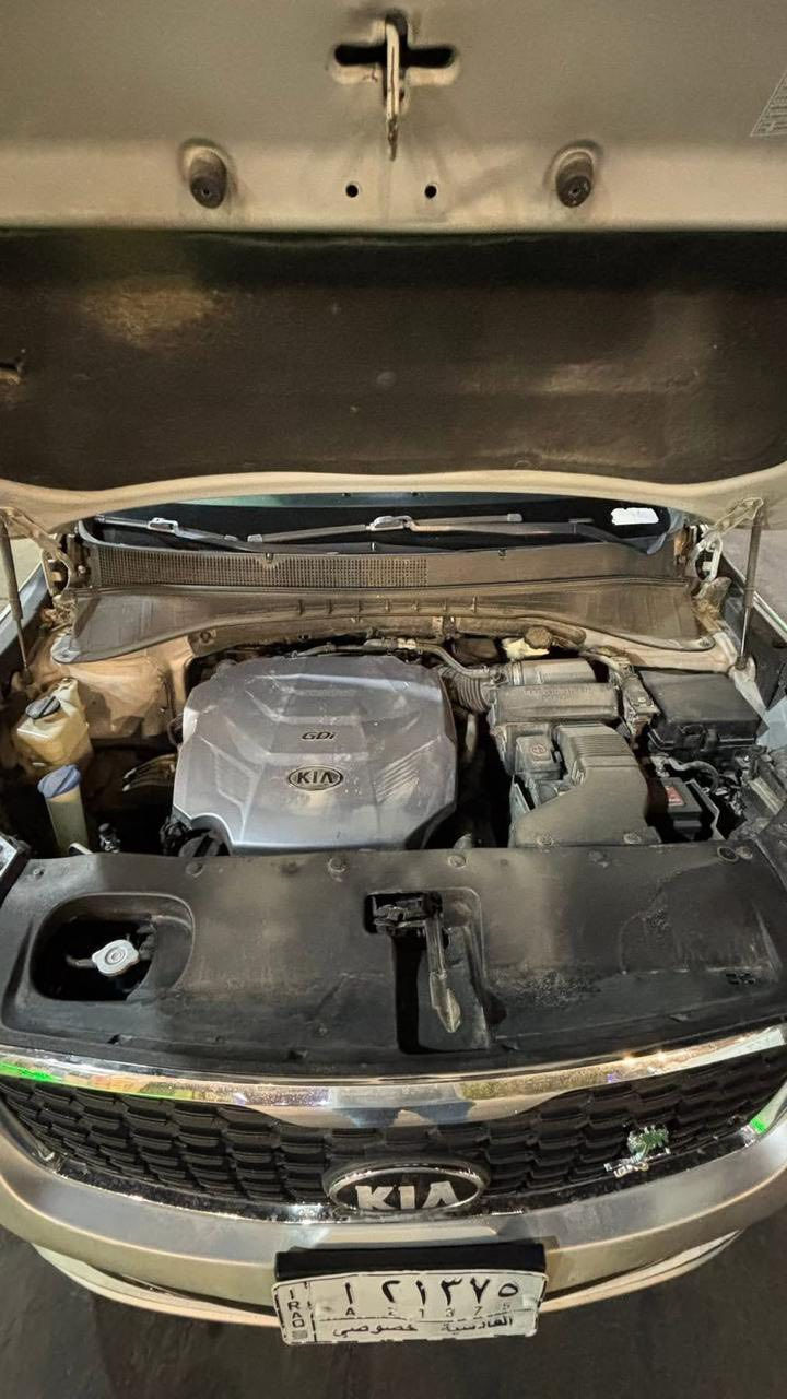 السلام عليكم ؛
بيع او مراوس بـ كورلا ناصي او فورنت لاندر 

سورنتو 2019 وارد امريكي 
حادث ڪلش بسيط مثل ماموضح بالصور 
5XYPG4A53KG554626
بدون ايرباك
محرك / 6 -(3.3)
عدد المقاعد / 7 
كشن سائق كهرباء 
قطعيتن تبريد 
شاشة تبريد 
شاشة عرض 
رادار جانبي 
رادار خلفي 
السياره كفاله من ڪلشي عده بارد بخشم الجاملغ فقط 
عليها ادامه كامله 
رقم جديد قادسية انكليزي 
السعر / 205 وبيها مجال 
مكانها ميسان / للاستفسار 
واتساب واتصال / ***********
