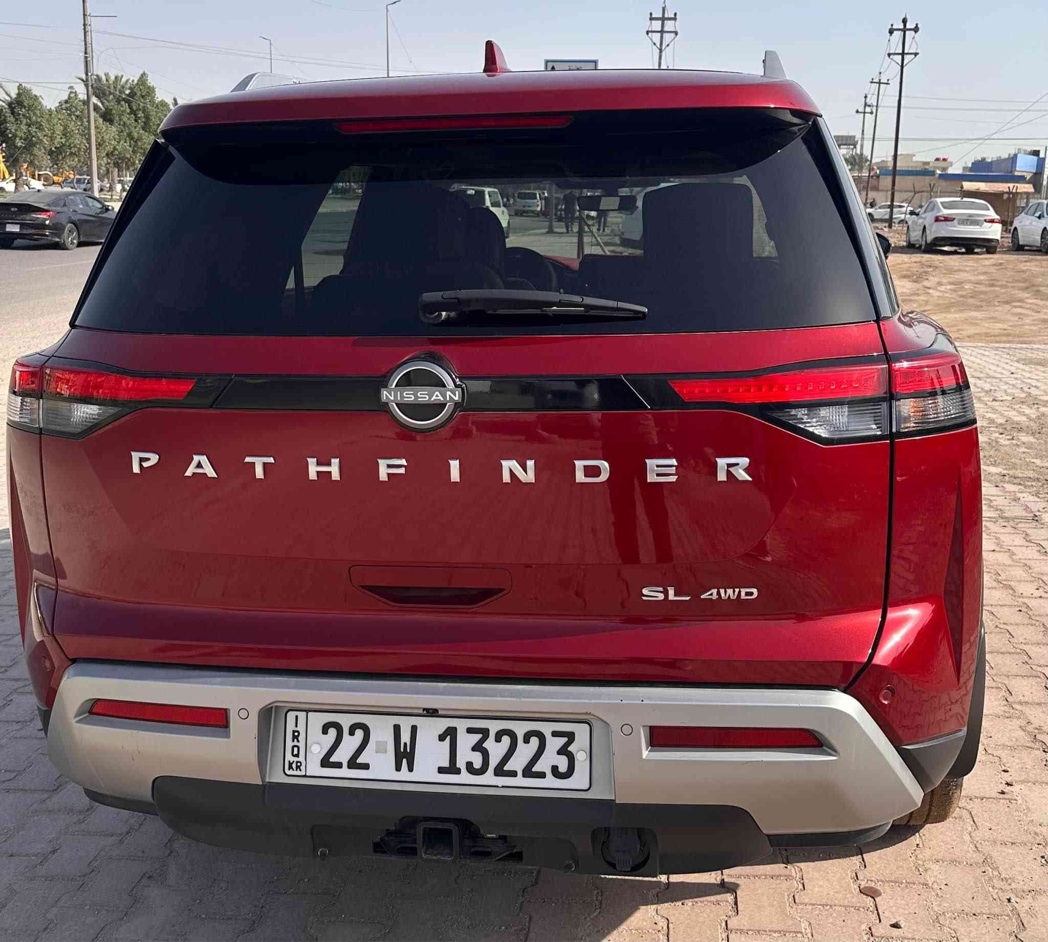 للبيع  : نيسان باثفايندر
الفئه : SL
فور ويل 4*4
الموديل: 2024
حجم المحرك : V6 3500  
اللون : احمر
الممشى: 31 الف كيلو 
المواصفات :
بانوراما 
قياده ذاتيه
كامرات 360 درجه
بردات خلفيه 
بصمة تشغيل
بصمات ابواب 
تشغيل عن بعد
تدفئة مقاعد اماميه
هيتر ستيرن 
مقاعد جلد
رادار امامي و خلفي و جانبي 
تحديد مسار 
حساسات اماميه
حساسات خلفيه
صندوك كهرباء 
7 وضعيات قياد
اوتو ستوب 
اوتو هولد 
رقم  شمالي وكالة
مكان السيارة البصرة
بدون حادث بدون ايرباك مفتوحه جاملقات و دعامية وراجعات نفسهن بيها صبغ بطرف الجاملق الامامي الايسر فقط من امريكا 5N1DR3CDORC214176
السعر 310 وبي مجال  *********** البصرة, العراق
