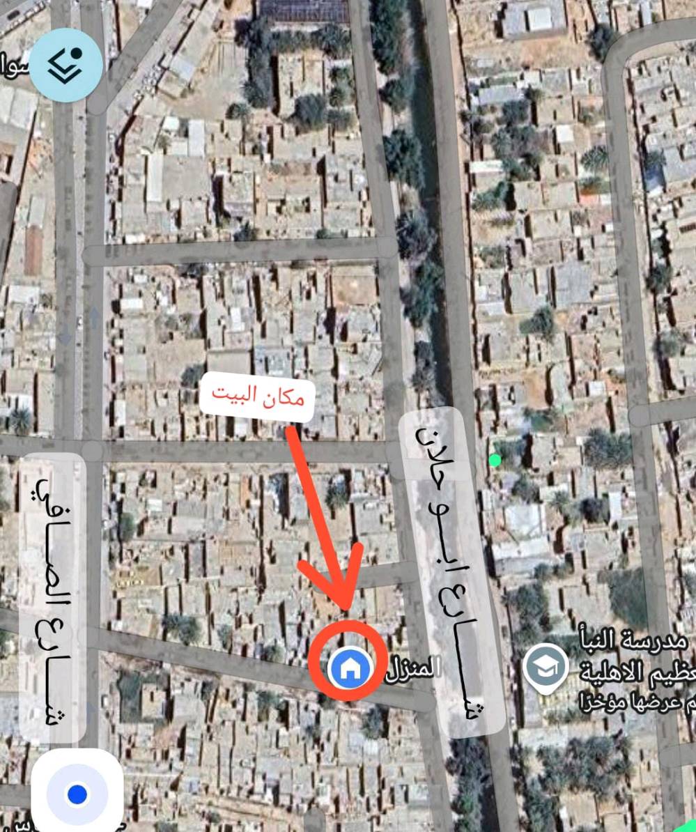 دار طابو مساحة ١٦٠ م يحتوي على ٤ غرف في قضاء غماس شارع الصافي