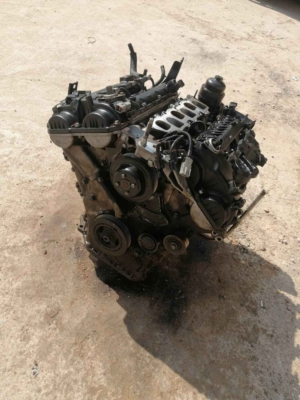 السلام عليكم مكينه سياره سنتافي 2013.  6اسلندر حجم مكينه 3500 سعر 200 أبيها مجال وهاذا رقمي ***********
