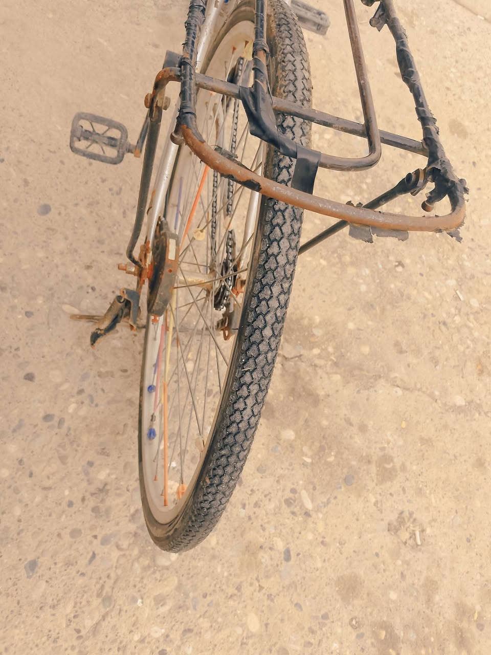 السلام عليكم ورحمة الله وبركاتو
بايسكل للبيع كلشي ما بي غراضو كامله بدون كير 

بي ملعب بايدار ونضيف كلشي ما بي للتواصل تعال خاص

او على هاذه الرقم ***********
