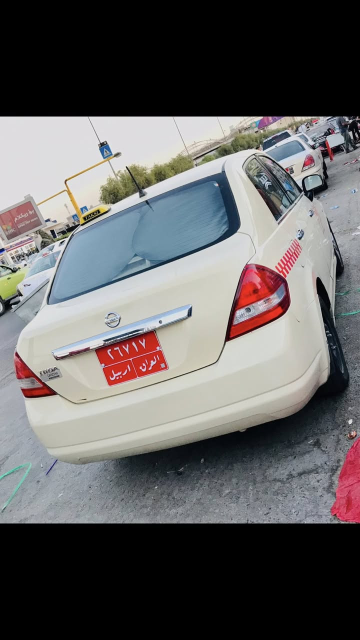 به ناوي خواي گه وره 

نيسان تيدا موديل ٢٠١٢ 
گير عادي 
٣ پارچه نيو سبوغ جي جي تعديل گجكه 
پيشي ژوري گرتيه
سعري ١١٣ وه ره قه كه ميك مجال 
شوين _ هه ولير پشت ماجدي مول 
***********
