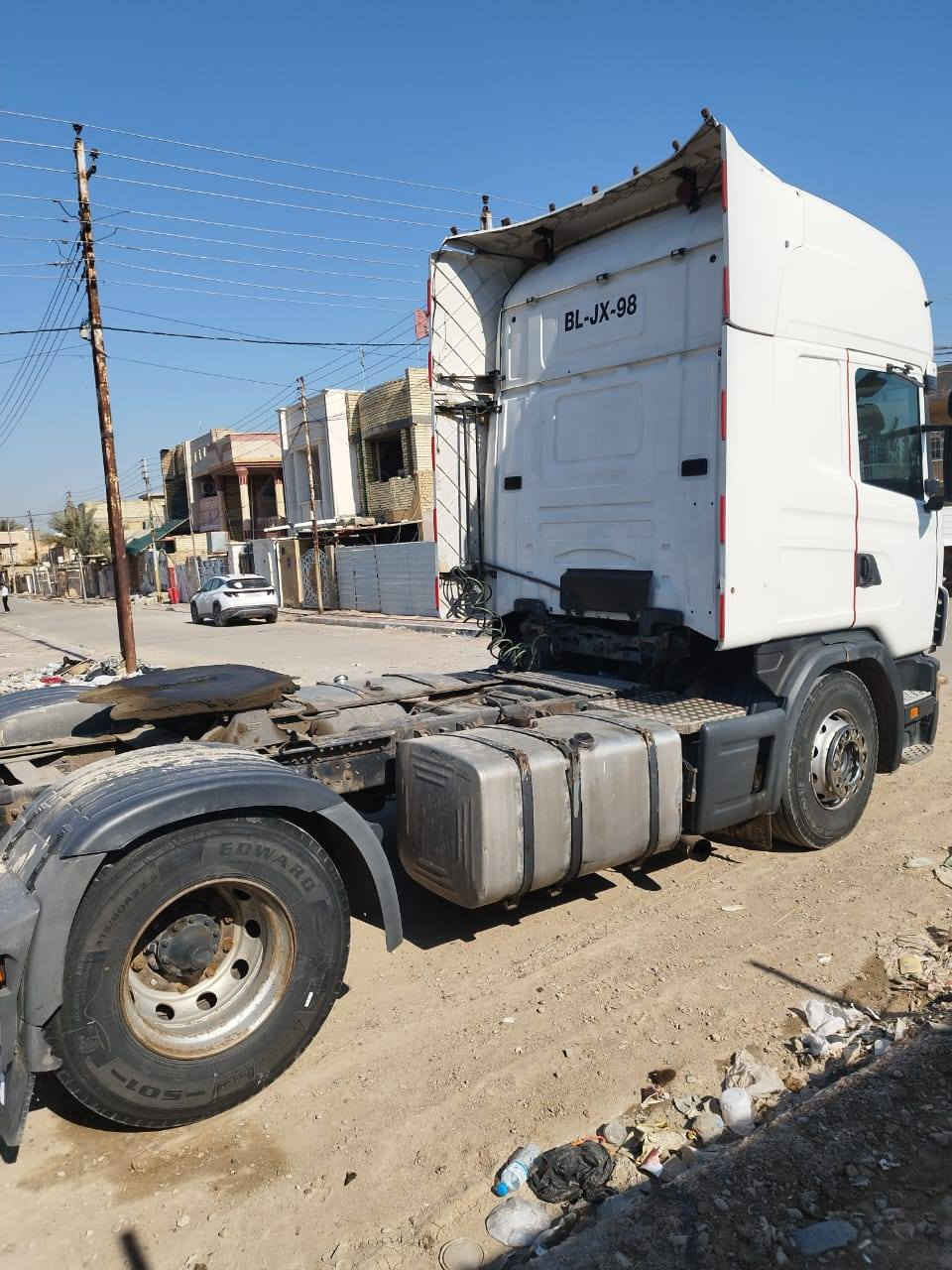 السلام عليكم للبيع سكانيه2002 انجكتر خطين تخم تاير رقم بغداد انكليزي  باسمي  شاصي مبطن مكفوله لافطر ولاكسر مكينه بيها تبخير السعر 150وبيها مجال للإستفسار  ***********
