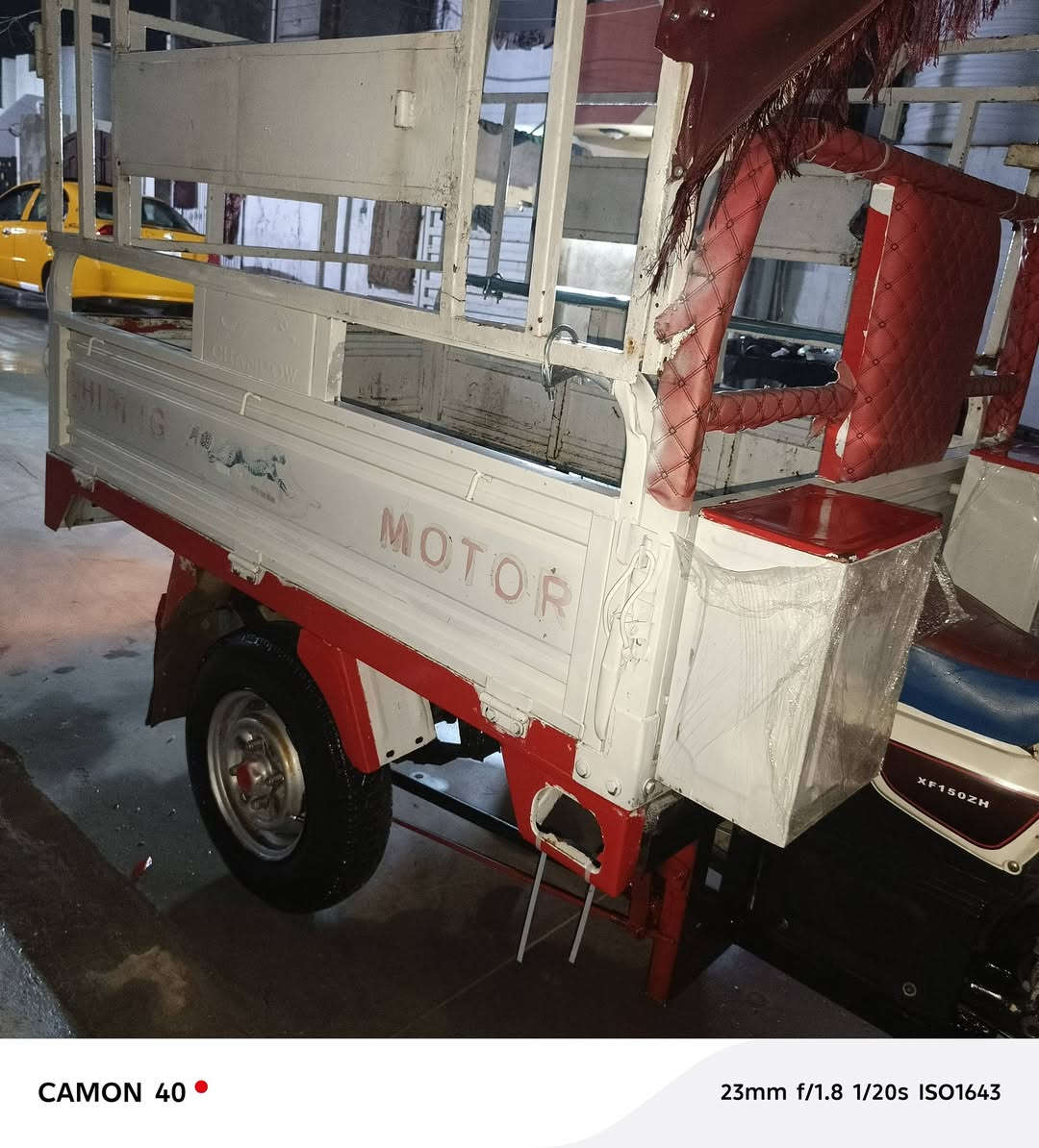 س عليكم ستوته جاهزه معه اوراق كمرك تروح تسجلها بسمك باجر  عنوان كركوك قادسية الثانيه تريد محجر تريد بدون محجر محرك 150جاهزه من كلشي شرط ركبه مملحومه قطره لحيم مابيه كهربائيات شرط ***********
سعر 1200 1300معه الجنج
