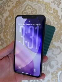 جهاز ايفون 11 برو ماكس أمريكي نموذج M ذاكره 256  دبل سيم كارت  نسبت بط...