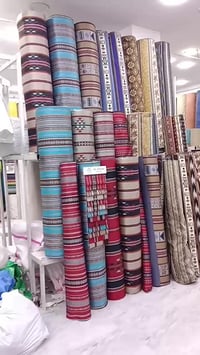 ✨ مفرش تخم عربي ✨ تخفيضات تخفيضات 🔥🔥 السعر المتر 6000 متوفر بجميع الأل...