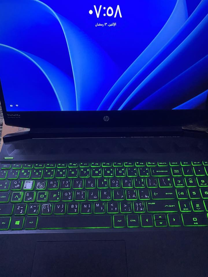 السلام عليكم 
لابتوب hp pavilion d15
GTX1650
R5 5600h
Ram16
Hhd 1tb
Ssd256
144hz 
يشغل كل شي وكل الالعاب 
سعر 600 وبي مجال للشراي
بغداد الغزالية
ابو 450 لتوصل
***********
