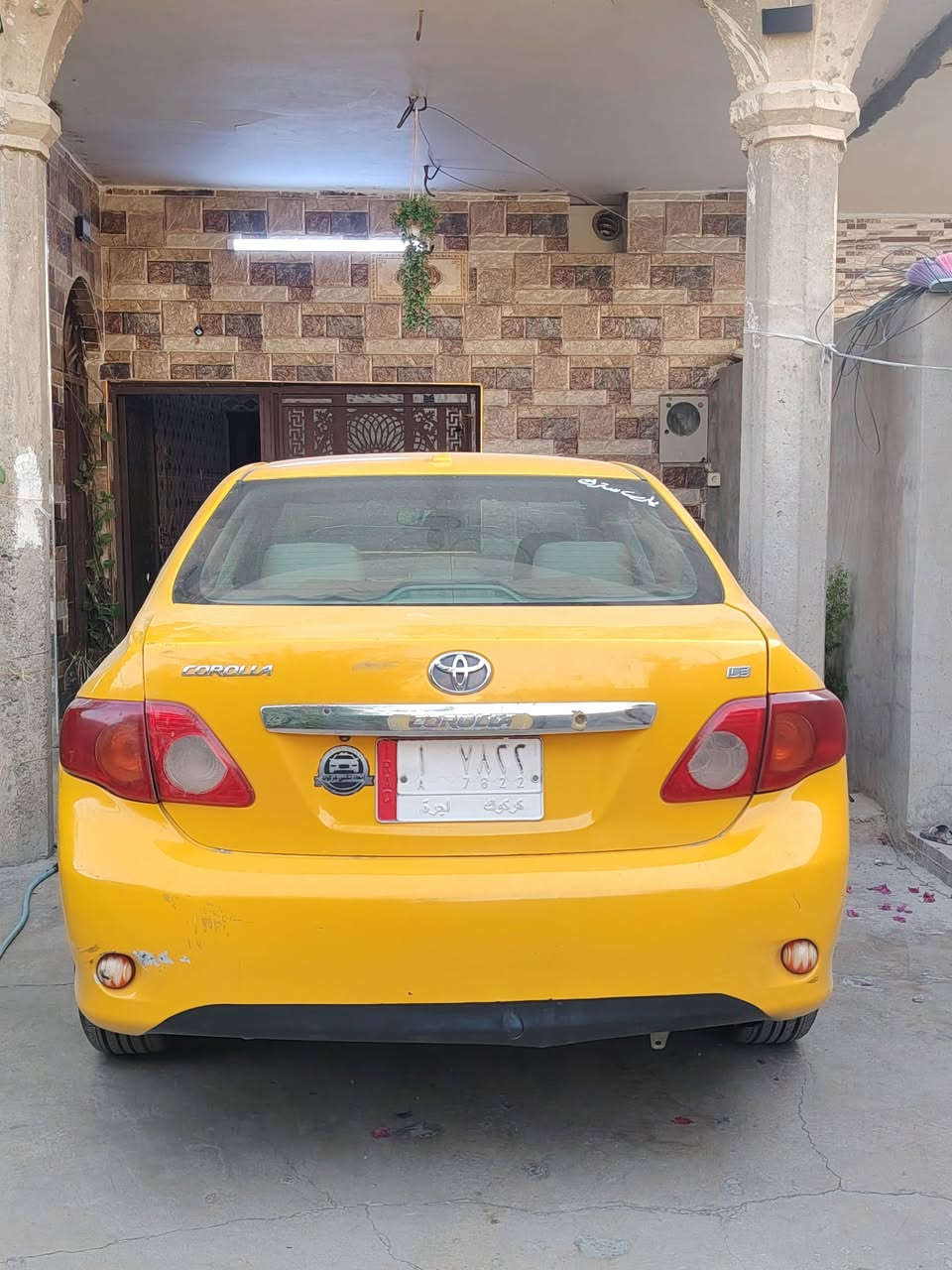 السلام عليكم من رخصت مدير الكروب 
كورلا 2009رقم كركزك شرط التحويل والغرامات حادث جامرلغ بس بدون دواخل سياره طوبه سعره 125بيهامجال مابيها اي نقص منضومه غاز دفتربنزين جاهزه***********
