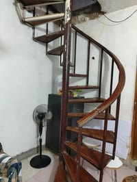وبركاته درج دائري للبيع حديد والمحجر حديد والارتكاز خشب والبايات خشب م...