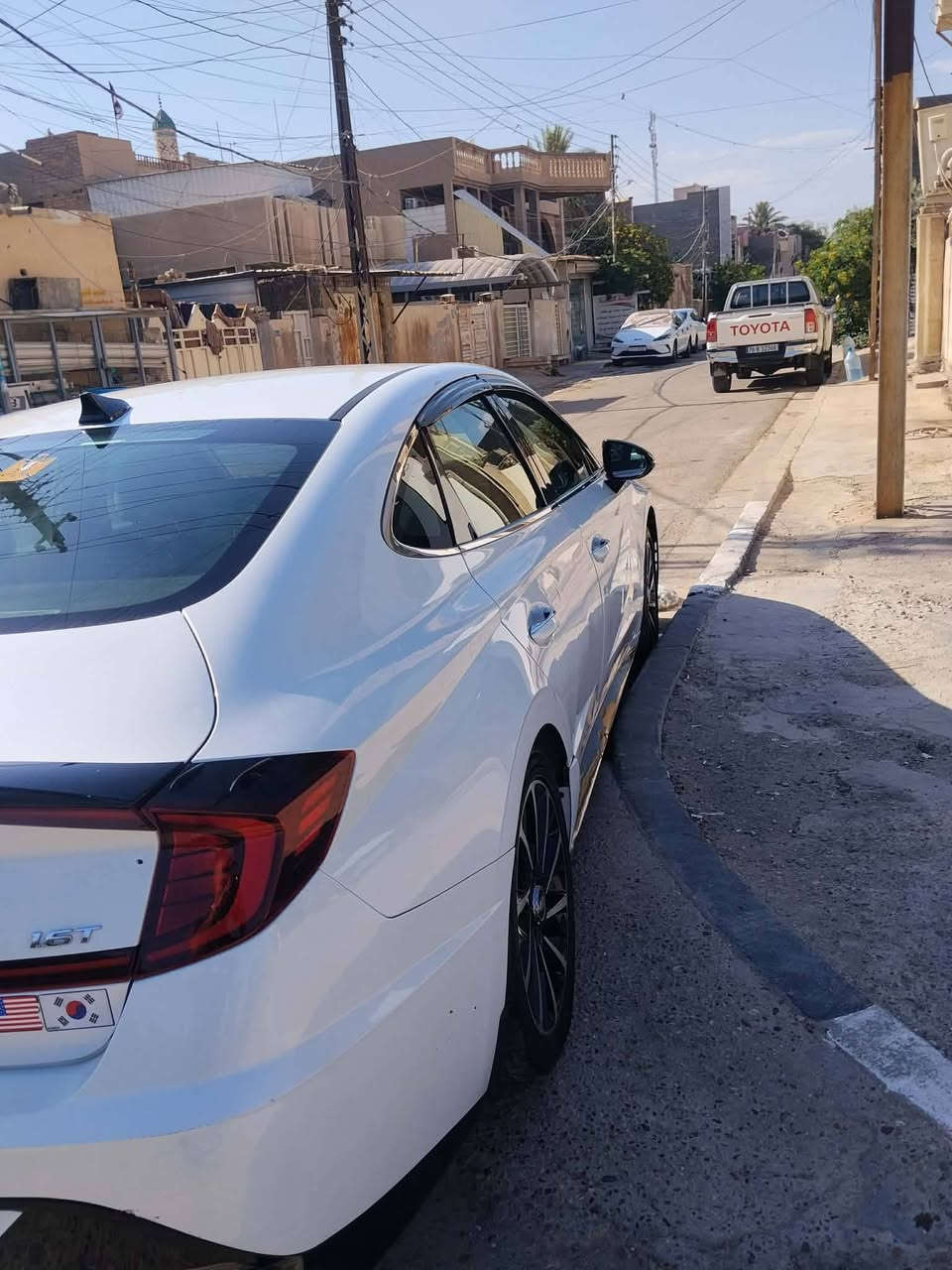 سوناتا موديل 2020 فول
رقم بغداد شرط التحويل
ماشية 72 ميل

ســعــر ✅ ::  الــرد تلقائي (1)

سنوية جديدة
كير مكينة مكفول
وشرط الفحص والسونار

كشنات هيتر نقاط عمياء
رادر امامي خلفي 
كامرة دوارة
وباقي المواصفات معروفة
الضرر باب وجاملق فقط

مكان السيارة: بغداد
رقم صـــاحب سيارة:*********** واتساب

لعرض سيارتك على الصفحة بنفس الطريقة راسلنا

