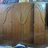 كنتور سته ابواب مع ميز مرايه صاج مع زاويه للبيع سعر مناسب مكان الحسيني...