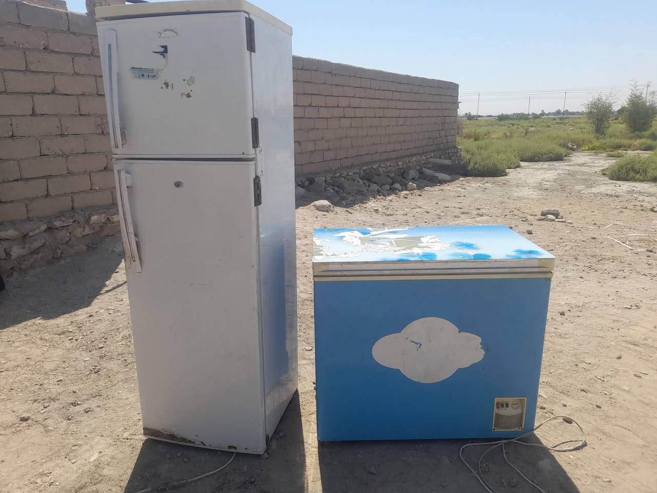للبيع مجمده وثلاجه شرط شغالات واي عطل مابيهن
مناسبات مجمده ب١٠٠ وثلاجه ٧٥ الياخذهن سوه بيهن مجال مكان سماوه قضاء الهلال ***********
